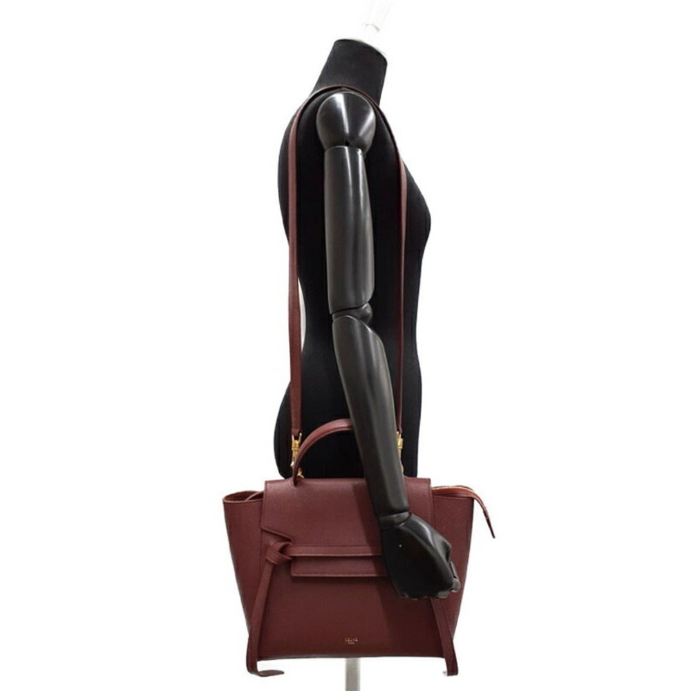 Celine Belt Body Bum Bag Grained Calfskin Leather - Picture 9 of 9